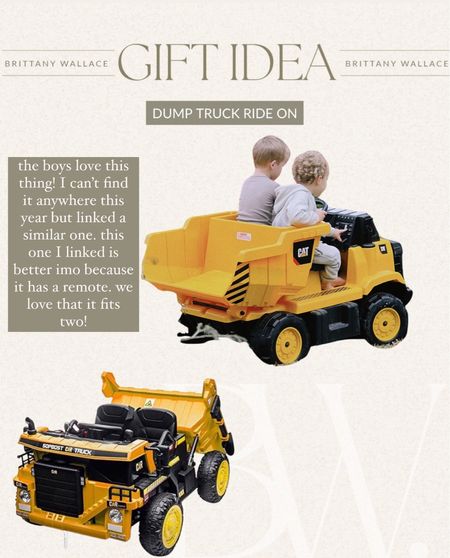 Gift idea // toddler boy // kids // dump truck 

#LTKHoliday #LTKfamily #LTKGiftGuide
