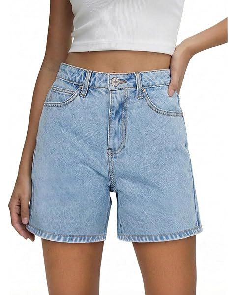Levi's Women's Mid Length Shorts (Also Available in Plus), (New) What are We, 24 at Amazon Women... | Amazon (US)