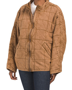 Dolman Quilted Knit Jacket | TJ Maxx