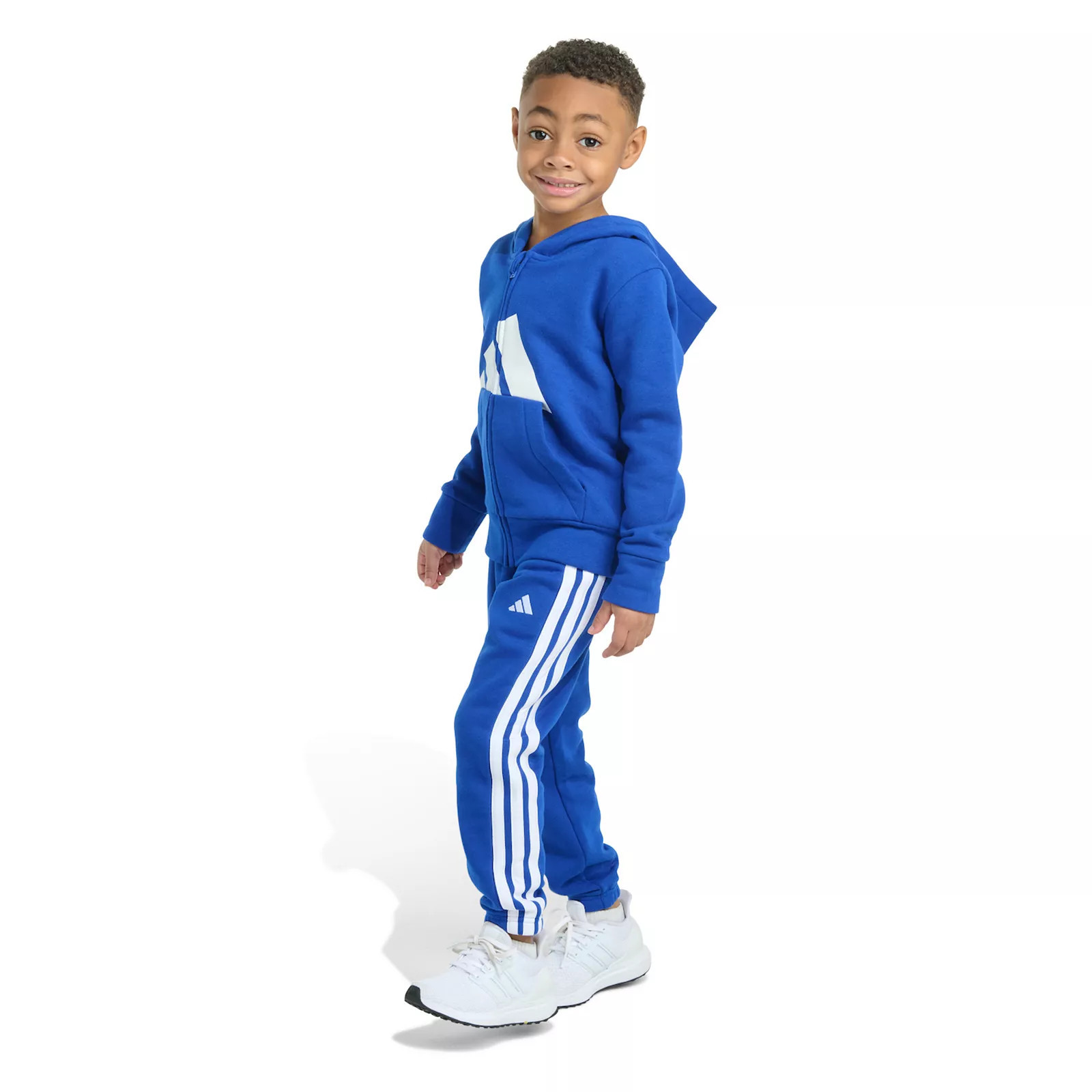 Toddler Boys adidas Long Sleeve Jacket & Jogger Pants Set, Toddler Boy's, Size: 2T, Multi Royal | Kohl's