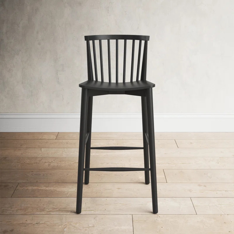 Tybee 26.25'' Solid Wood Counter Stool | Wayfair North America