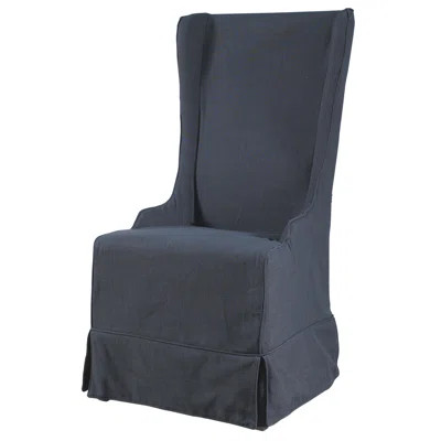 Atlantic Beach Arm Chair Upholstery: Charcoal Linen | Wayfair North America