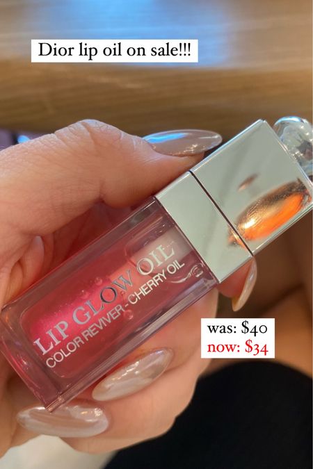 Dior lip oil on sale from Nordstrom 

#LTKunder50 #LTKbeauty #LTKsalealert