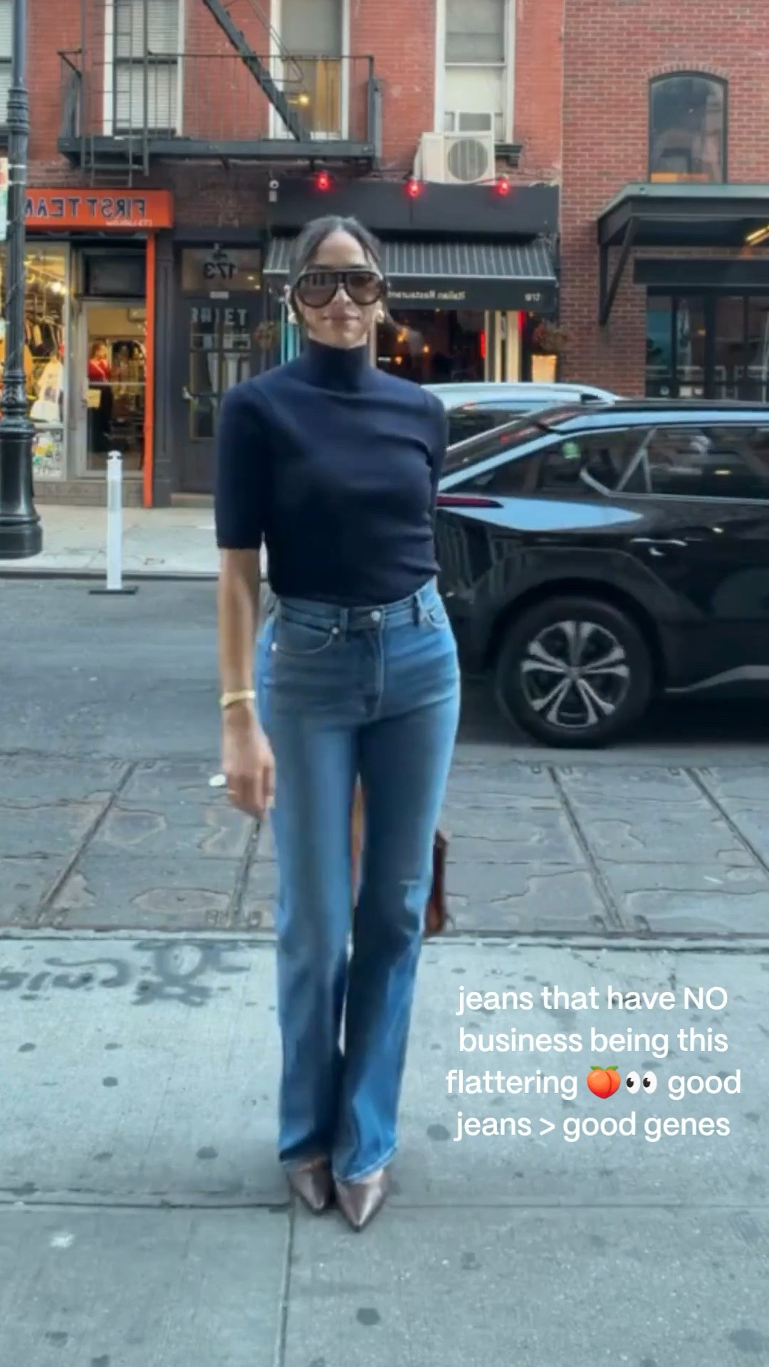 The fall finds I’m loving and buying in my 30s! These jeans are insanely flattering. Love that they’re soft and have stretch for all day comfort 👏🏽 Wearinf size S top and size 27 jeans 

fall outfit, fall fashion, fashion over 30, designer jeans, denim, nyc outfit, New York city outfit

#LTKSeasonal #LTKTravel
