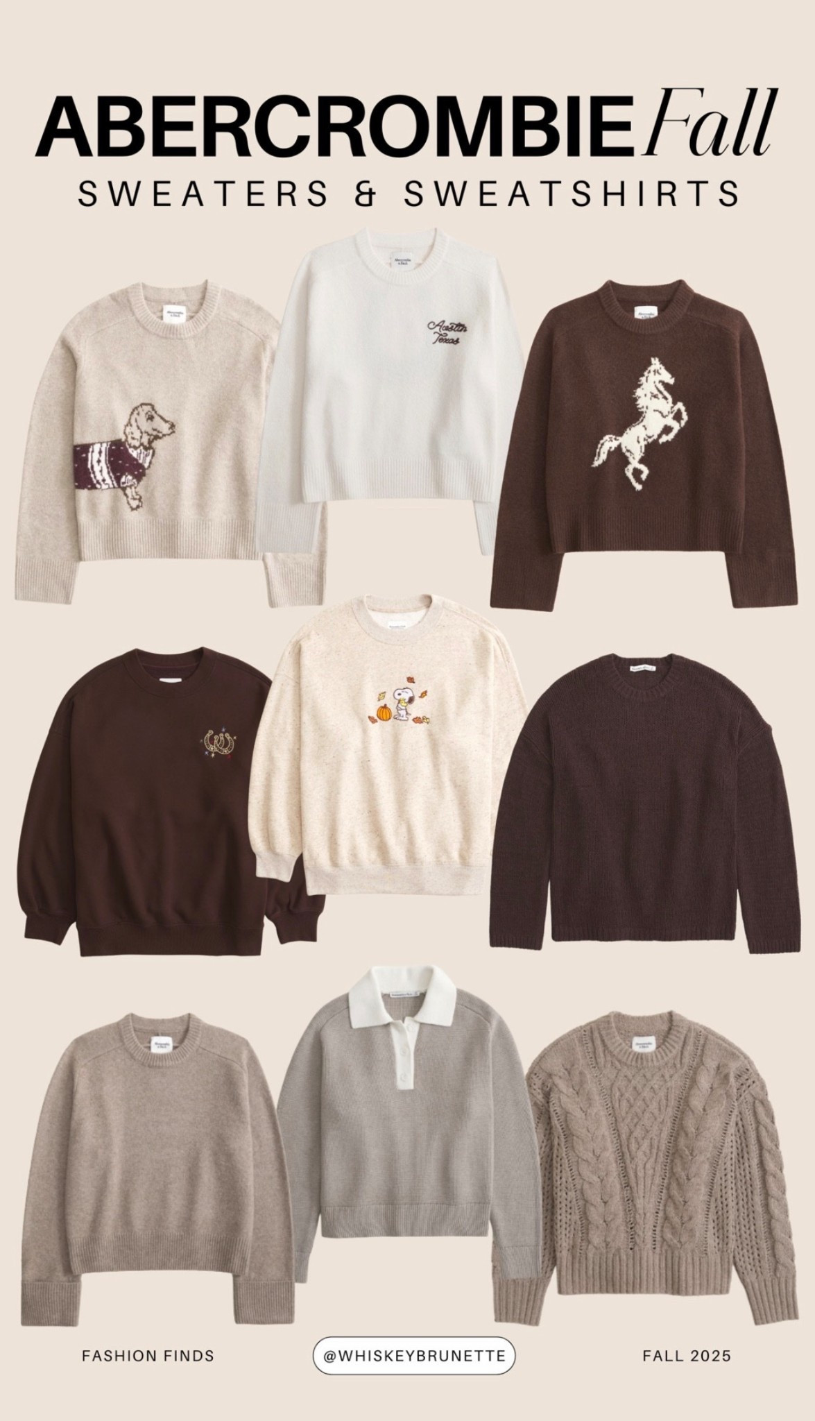 Abercrombie Fall Sweaters & Sweatshirts use code: AFLTK for $$ off!

Women’s fall fashion
Cozy sweater outfits
Plaid shacket looks
Oversized knit cardigan style
High-waisted jeans fall outfits
Fall boots and booties
Layered fall outfit ideas
Neutral fall wardrobe staples
Trendy fall street style
Autumn dress and ankle boots

#LTKFindsUnder50 #LTKSeasonal #LTKFallSale