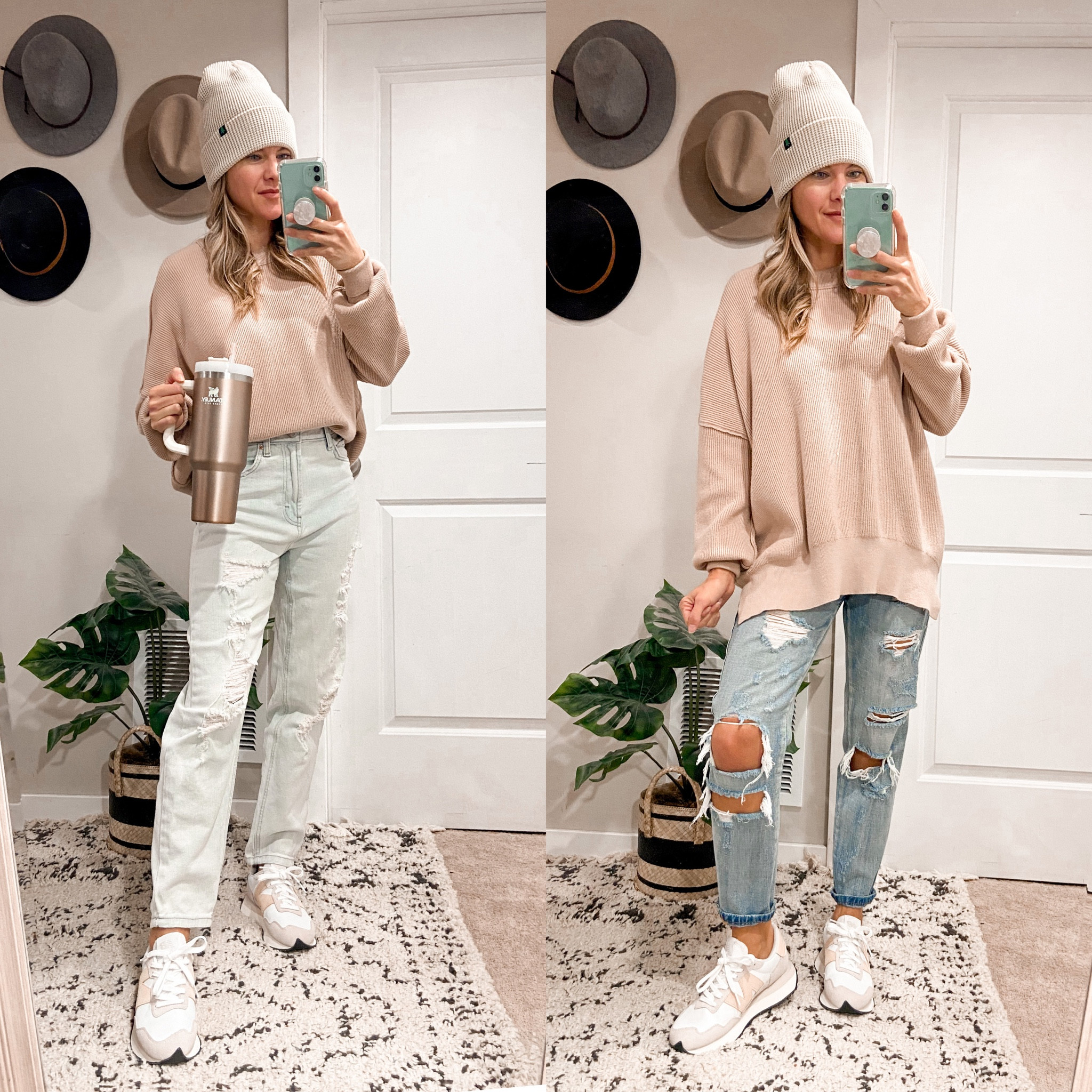 Same sweater, different color! Free People inspired. This is size S (one up from my regular size).

#LTKunder50 #LTKstyletip #LTKSeasonal