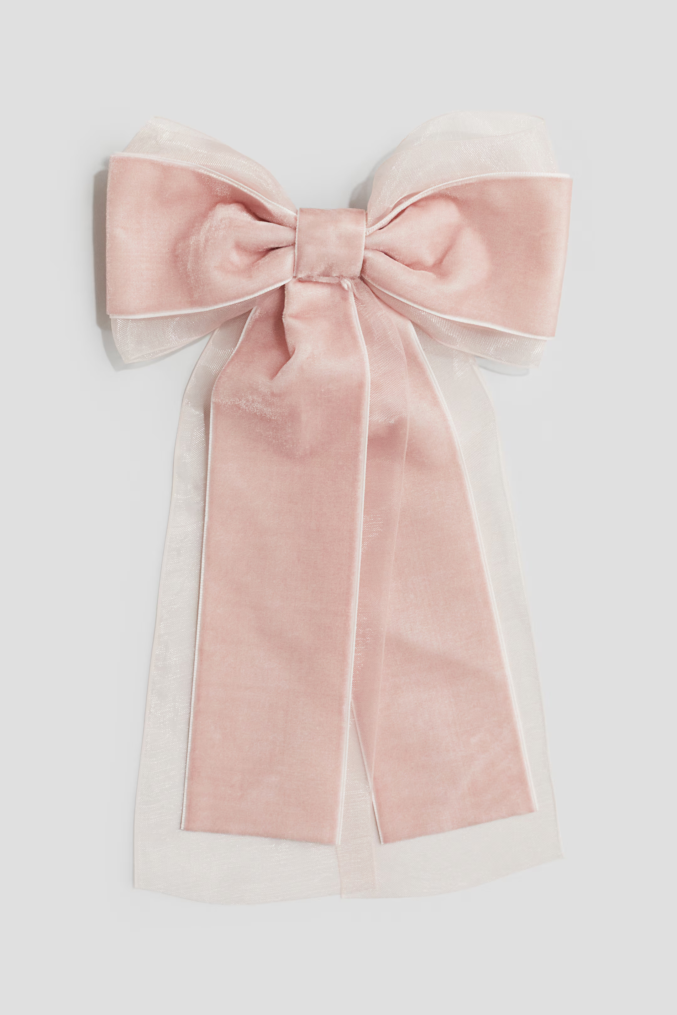 Bow-decorated hair clip - Hellrosa - Kids | H&M AT | H&M (DE, AT, CH, NL, FI)
