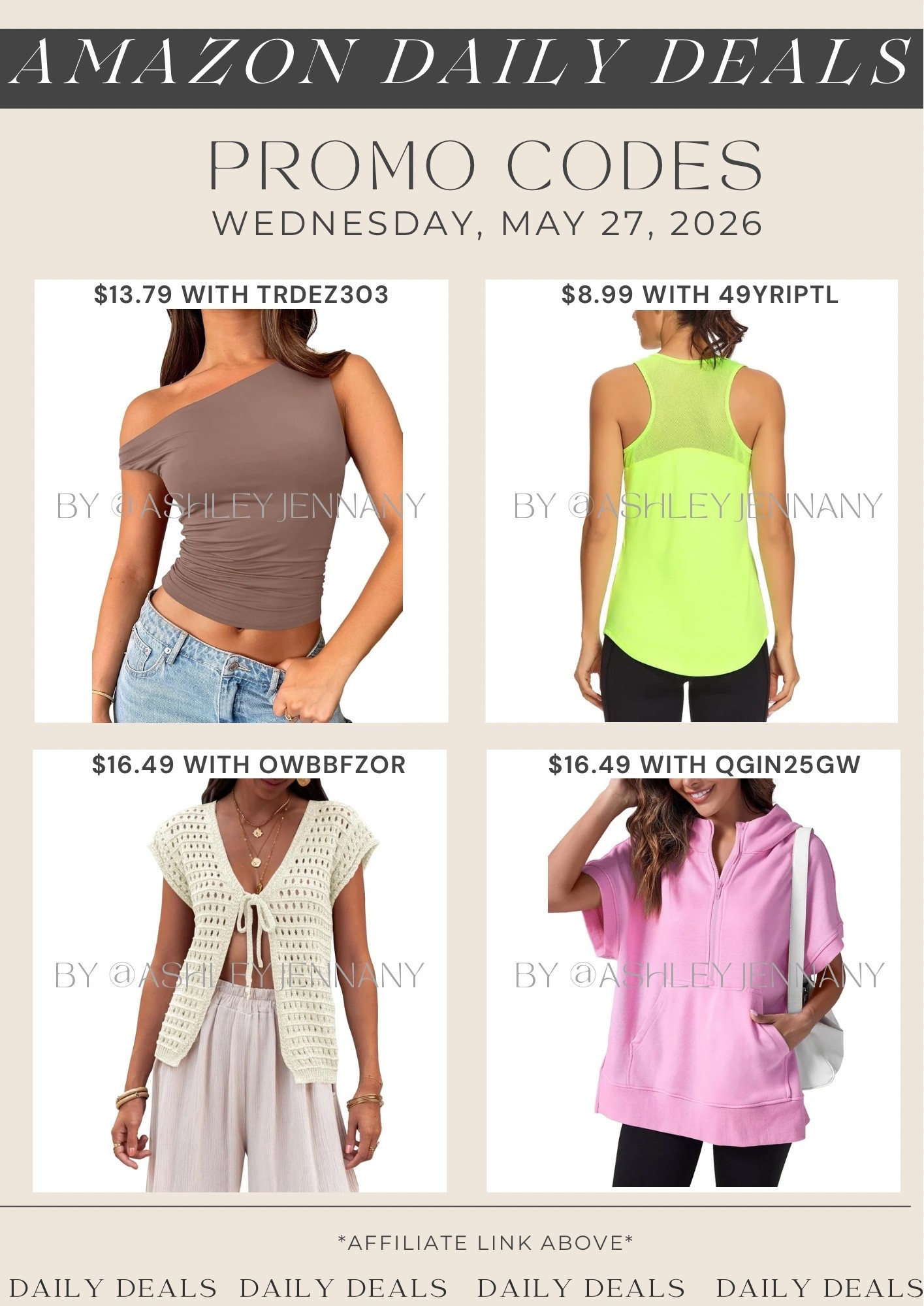 Amazon deals

#LTKSaleAlert #LTKMidsize #LTKootd