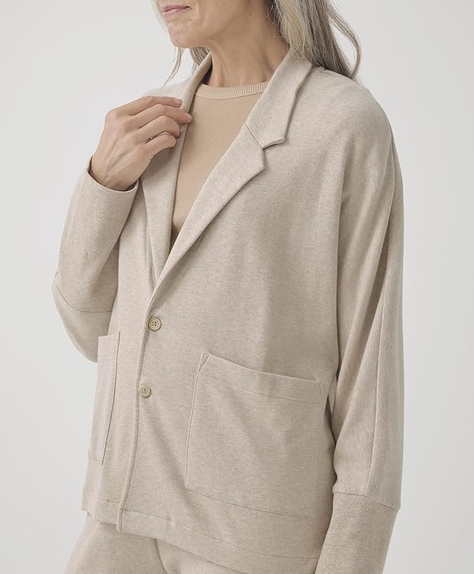 Pact Organic Cotton Women's Relaxed Blazer | Amazon (US)