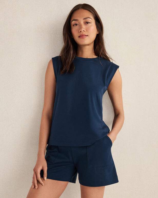 Organic Cotton Interlock Tee | Haven Well Within