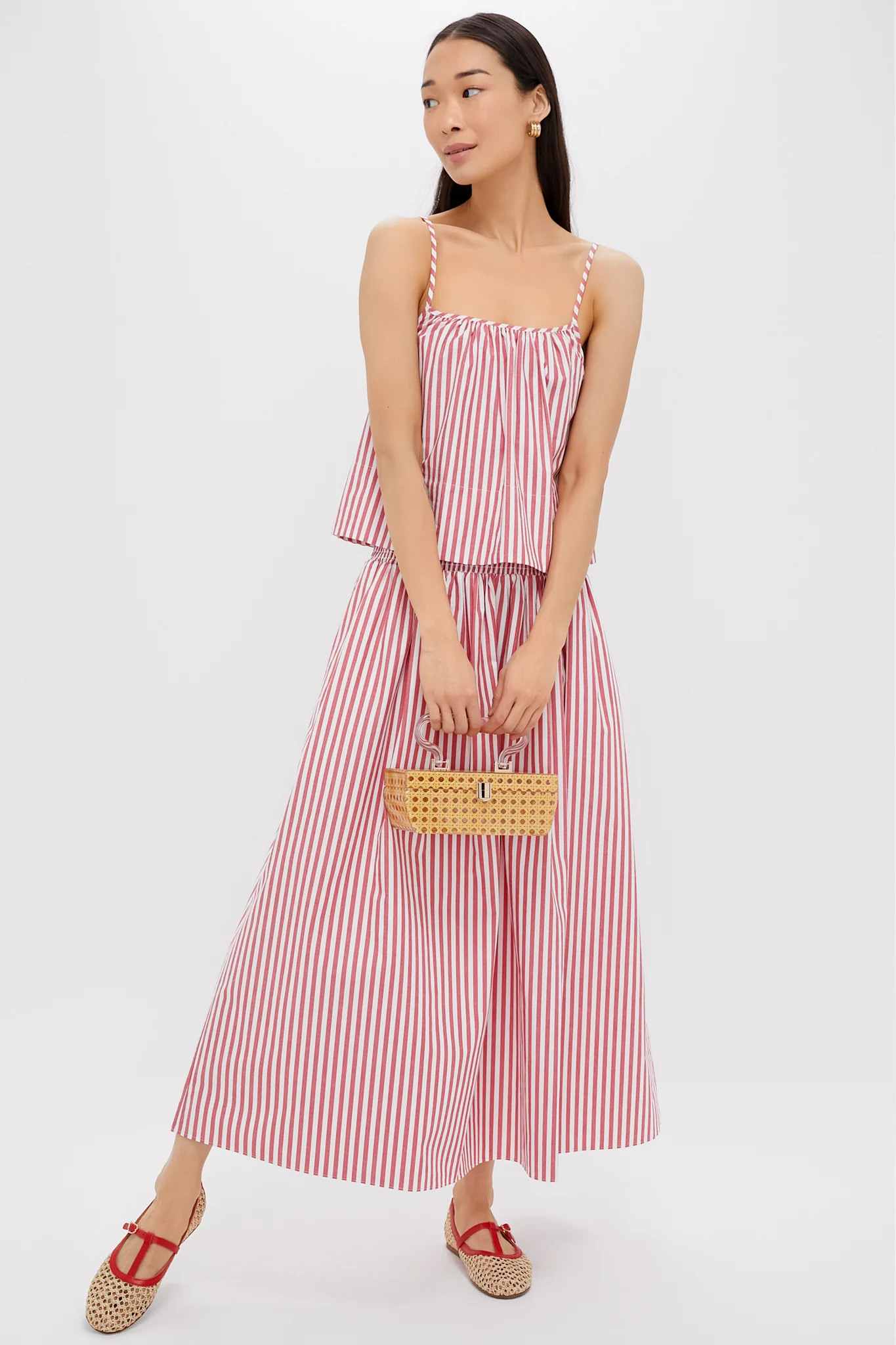 Lipstick Red Mayan Top | Tuckernuck (US)