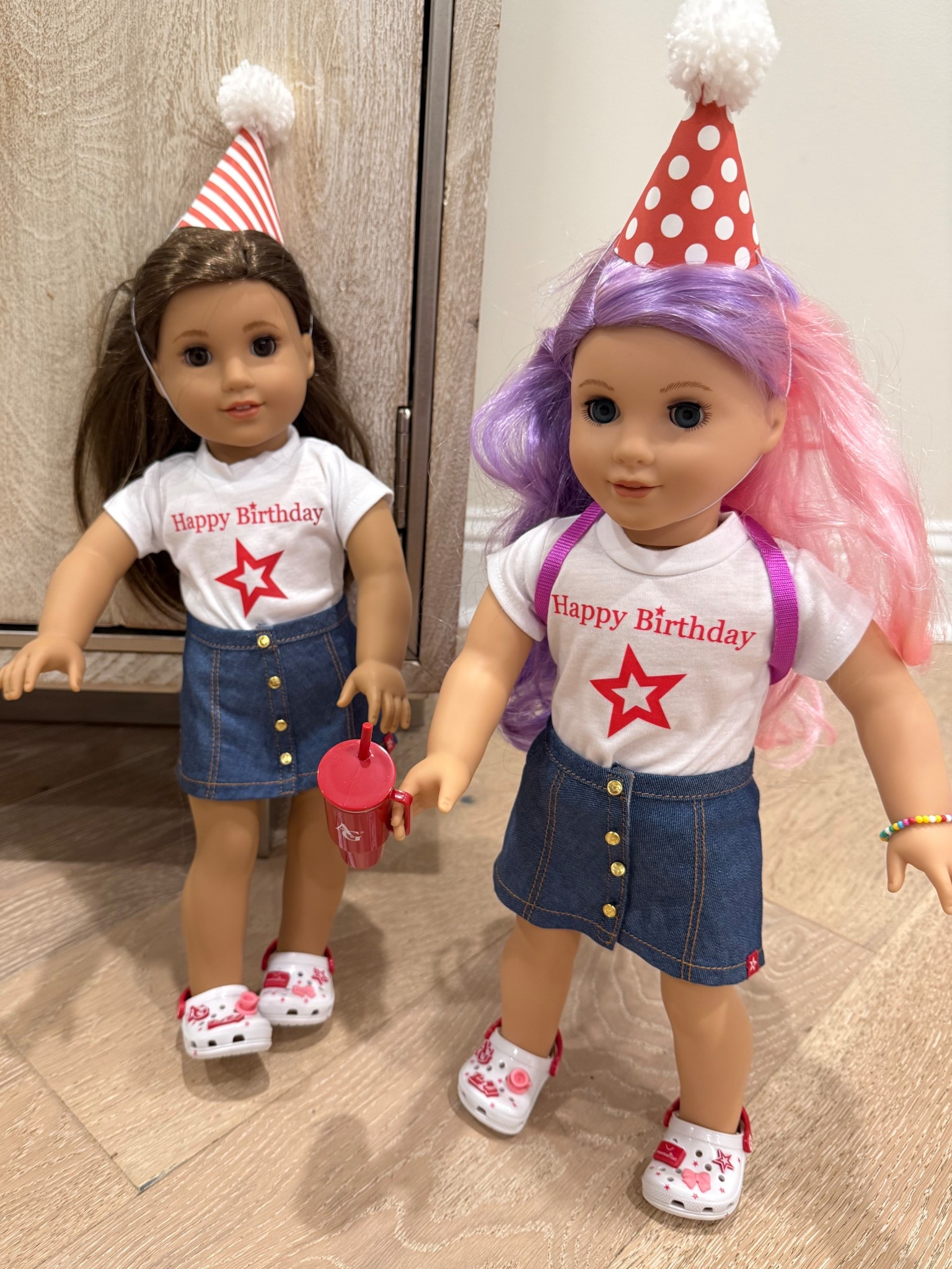 American girl dolls. American girl shirt. American girl birthday shirt. American girl hat  