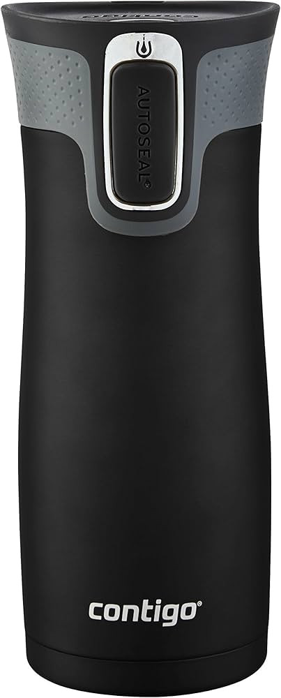 Contigo Autoseal West Loop Stainless Steel Travel Mug 16 Oz., Matte Black | Amazon (US)