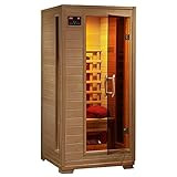 Radiant Saunas BSA2400 1-2 Person Hemlock Ceramic Infrared Sauna | Amazon (US)