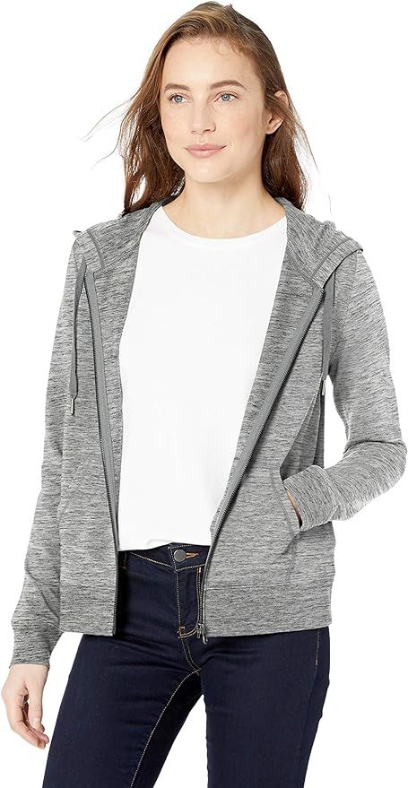 Amazon Brand - Daily Ritual Women's Terry Cotton and Modal Full-Zip Hooded Sweatshirt | Amazon (US)
