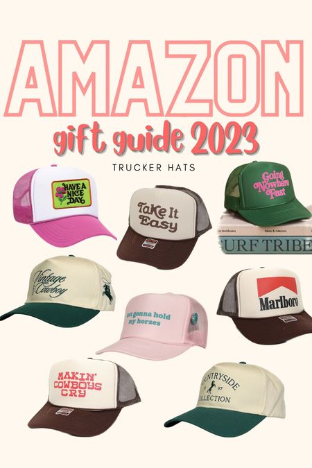 2023 AMAZON GIFT GUIDE: trucker hats 🎁

#LTKfindsunder50 #LTKHoliday #LTKGiftGuide