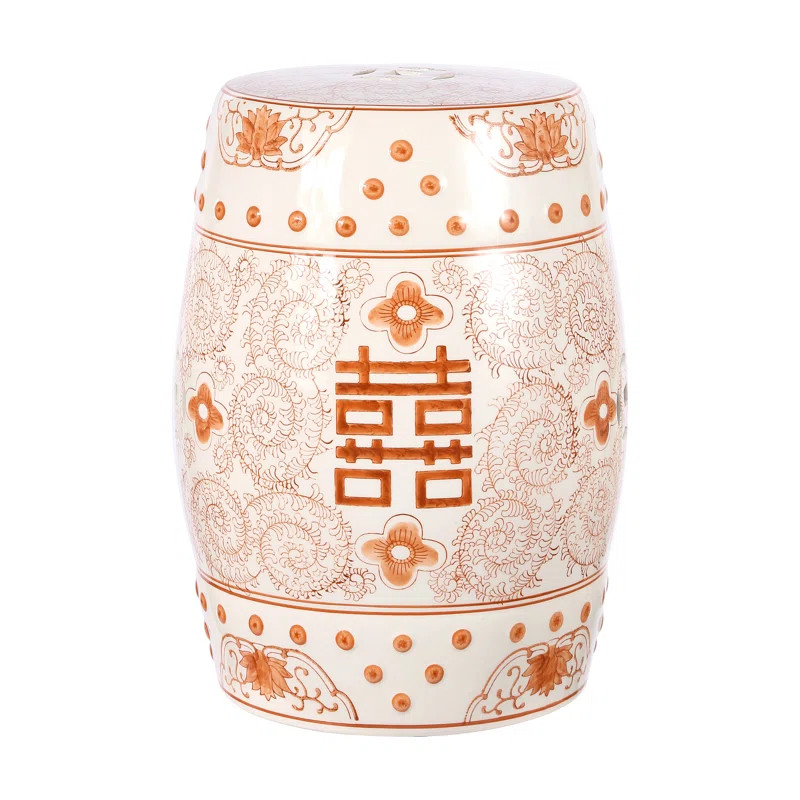 Galliher Ceramic Accent Stool | Wayfair North America