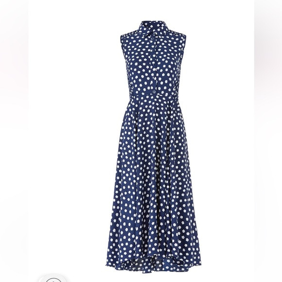 Kate Spade Cloud Dot Midi Dress size 6 | Poshmark