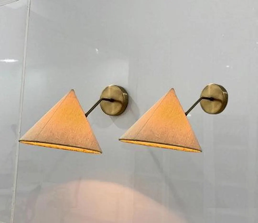 Set of 2 Shade Wall Sconce Modern Wall Lamp Mid Century Wall Light Fixture Stilnova Wall Fixture ... | Etsy (US)