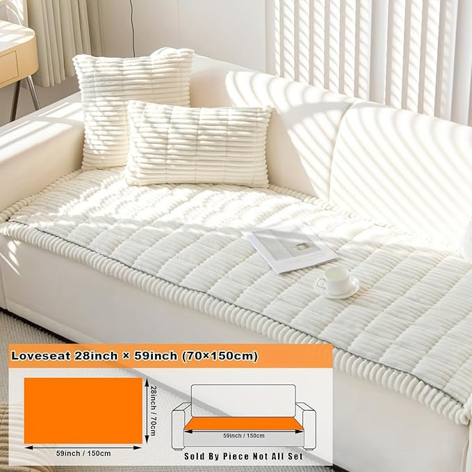 ZQFFB Pet Couch Cover Dogs Washable Non-Slip Couch Protector Pet Friendly Dog Mat for Couches and... | Amazon (US)