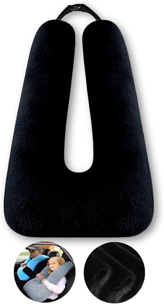 Travel Pillow Car Pillow Kid Car Sleeping The Sleeping Aid for Adults and Kids on Road Trips Kids... | Amazon (US)