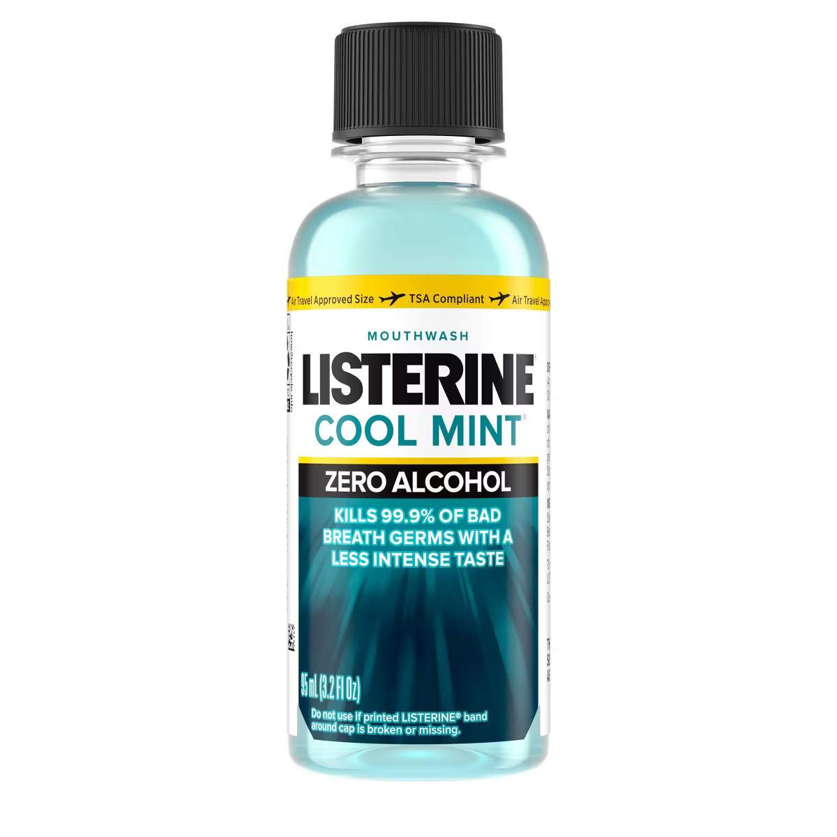 Listerine Coolmint Zero Alcohol Mouthwash, Trial size - Trial Size - 3.2oz | Target