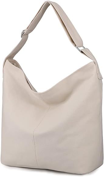 YANAIER Womens Hobo Handbag Canvas Shoulder Bag Ladies Girls Large Totes Purses for School Shopping  | Amazon (UK)