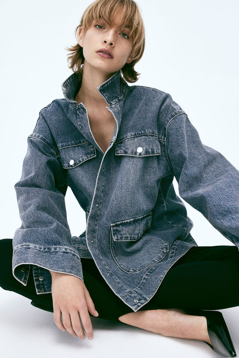 Denim Shacket | H&M (US + CA)