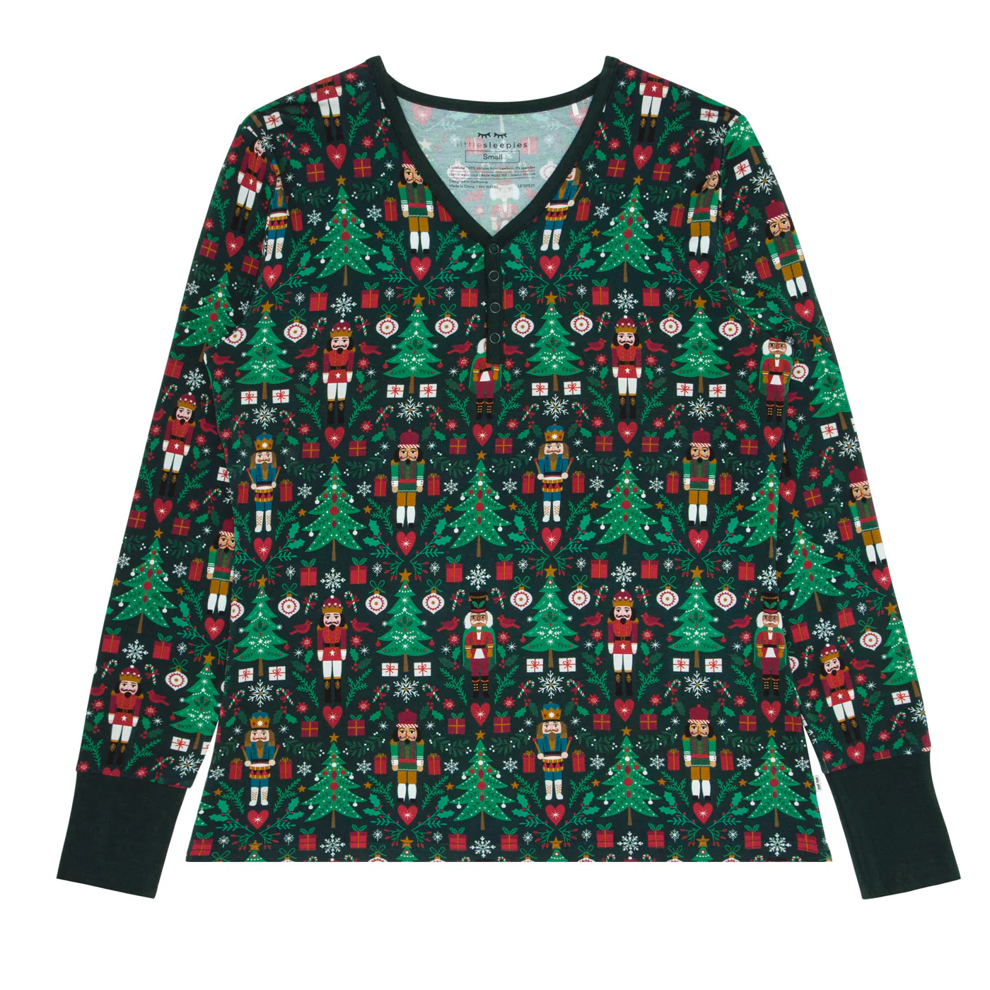 Night at the Nutcracker Women's Pajama Top | Little Sleepies