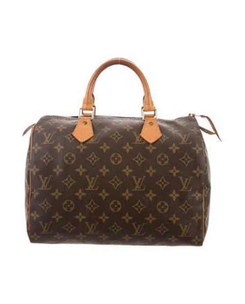 Louis Vuitton Monogram Speedy 30 Brown | The RealReal