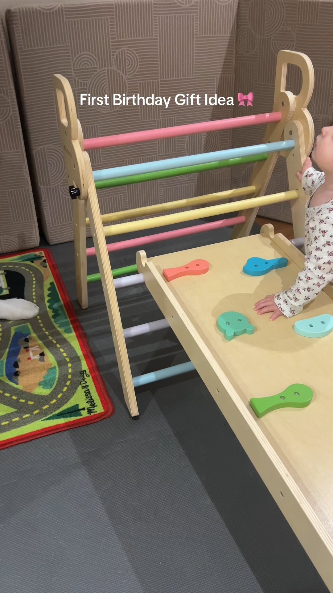 This climbing set is SO fun for my one year old! She loves exploring and practicing climbing! 

#LTKGiftGuide #LTKKids