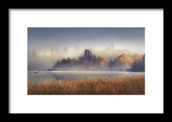 Sunrise Boat  Framed Print | Fine Art America