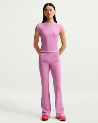 Nike Sportswear Chill Knit Women's Mid-Rise Tight Ribbed Pants | Nike (US)