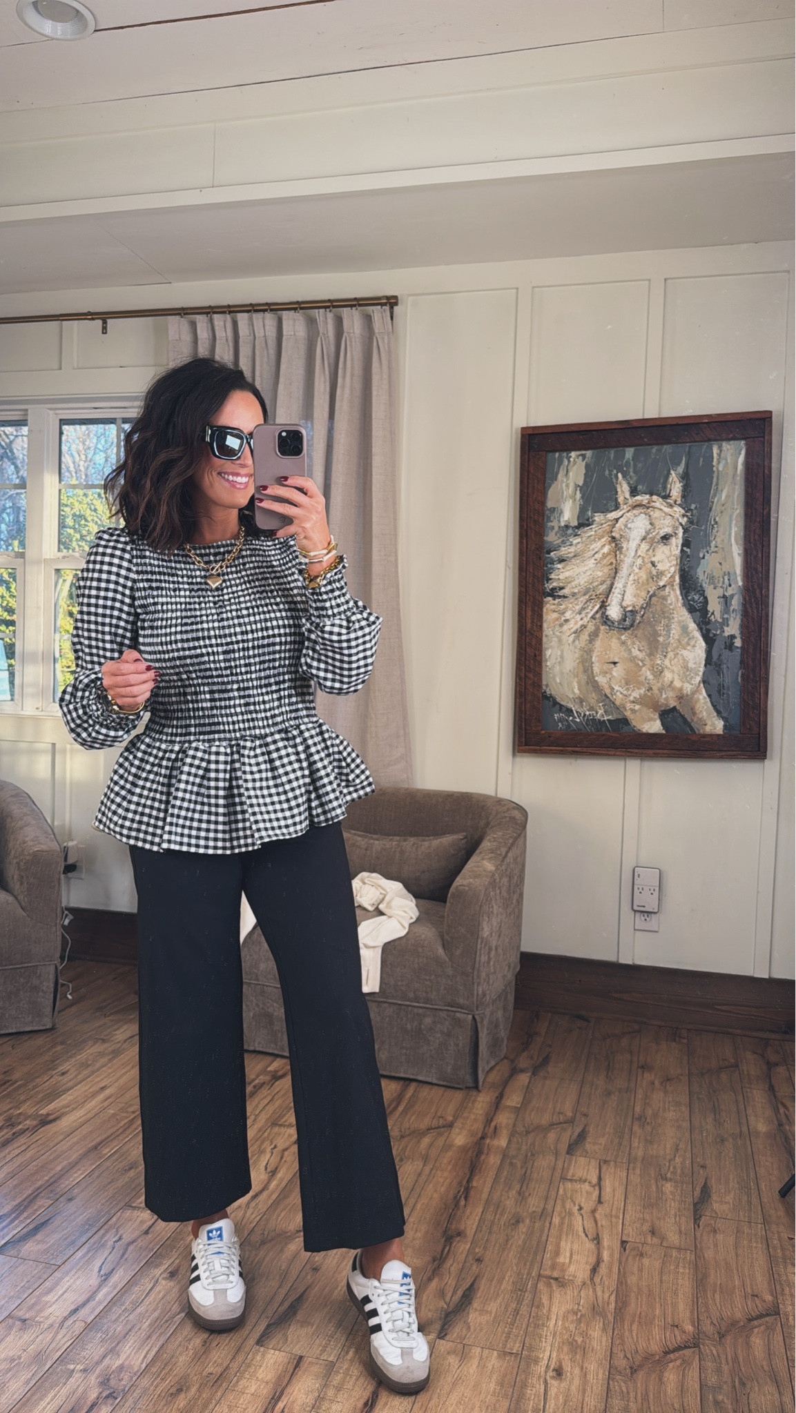 This black and white top is so pretty!! I’m loving how elegant and effortless this looks. Perfect for teachers, elevated outfits, work wear. Mom cute outfits black and white tops Amazon must haves cute everyday wear date night work outfits cute affordable style elevated outfits Vintage Pickin 

#LTKmomlife #LTKootd #LTKdayinmylife