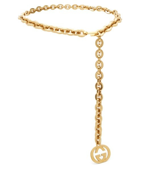 Gucci - GG-charm Chain Belt - Womens - Gold | Matches (US)