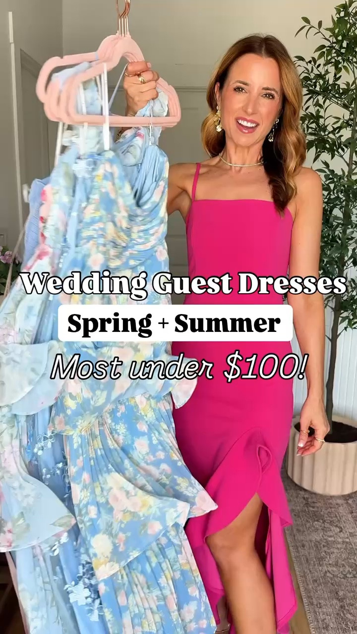 Spring wedding guest. Summer wedding guest. Garden wedding. Beach wedding. Destination wedding. Semi formal dress. Cocktail dresses. Party dresses. Gold heels are TTS.

*I am 5’3, 110, 32b
#1: XS and adjustable straps + TTS
#2: XXS and TTS 
#3: XS and adjustable straps (I sized up because of the bodycon style and like the way the XS fits on me)
#4: XS and TTS
#5: XXS but needed XS (the bust/band runs very snug)
#6: XXS and TTS


#LTKTravel #LTKootd #LTKWedding