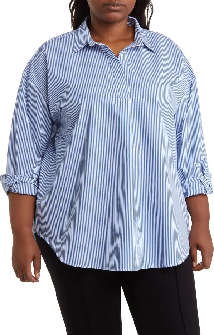 Oversize Poplin Tunic Shirt | Nordstrom Rack