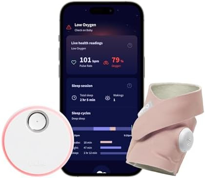 Owlet Dream Sock Smart Baby Monitor, Better Sleep for Baby & You | Amazon (US)