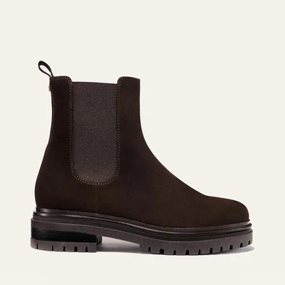 The West Chelsea Boot - Cocoa Suede | Margaux