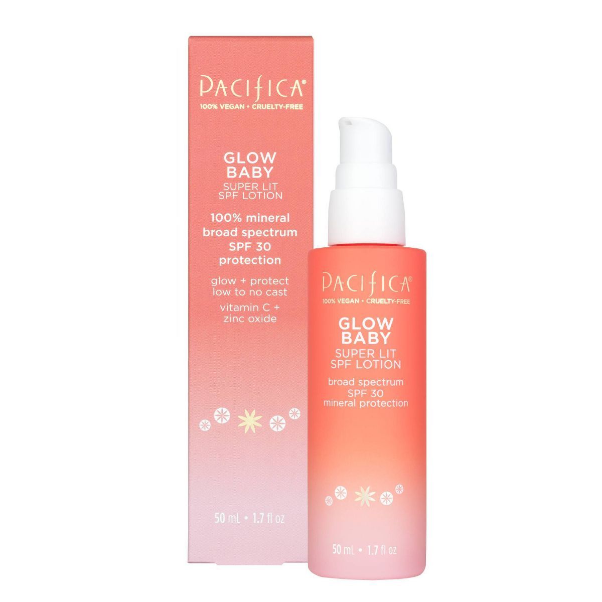 Pacifica Glow Baby Super Glow Face Lotion - SPF 30 - 1.7 fl oz | Target
