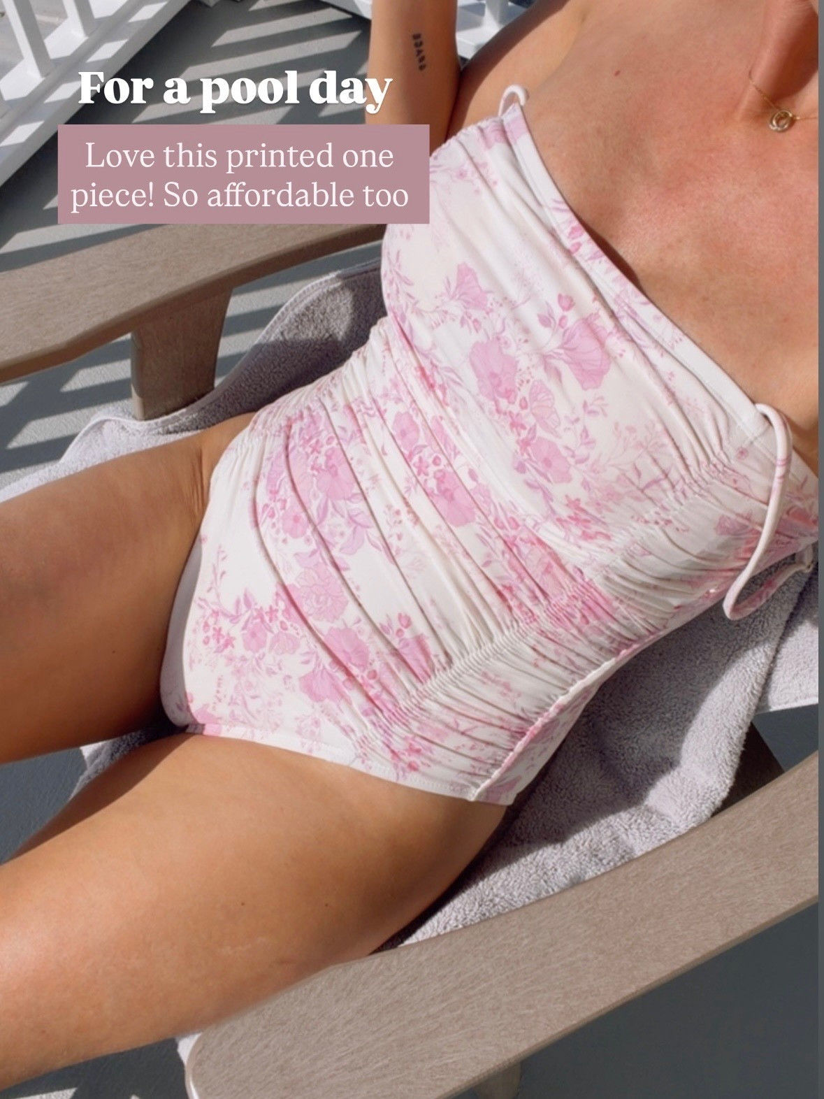 How cute is this swimsuit?! The price point can’t be beat! Wearing M.

Loverly Grey, Target find, women’s swim, floral one piece swim, vacation looks, resortwear 

#LTKSwim #LTKTravel #LTKSeasonal