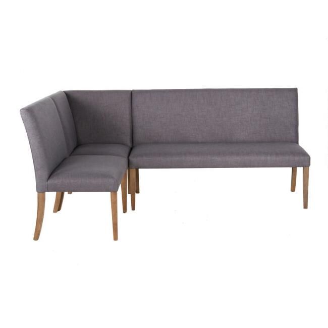 Gibson Upholstered 3 Piece Dining Banquette | World Market