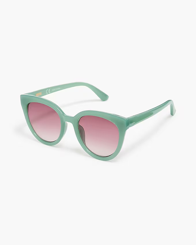 Rounded-frame sunglasses | J.Crew Factory