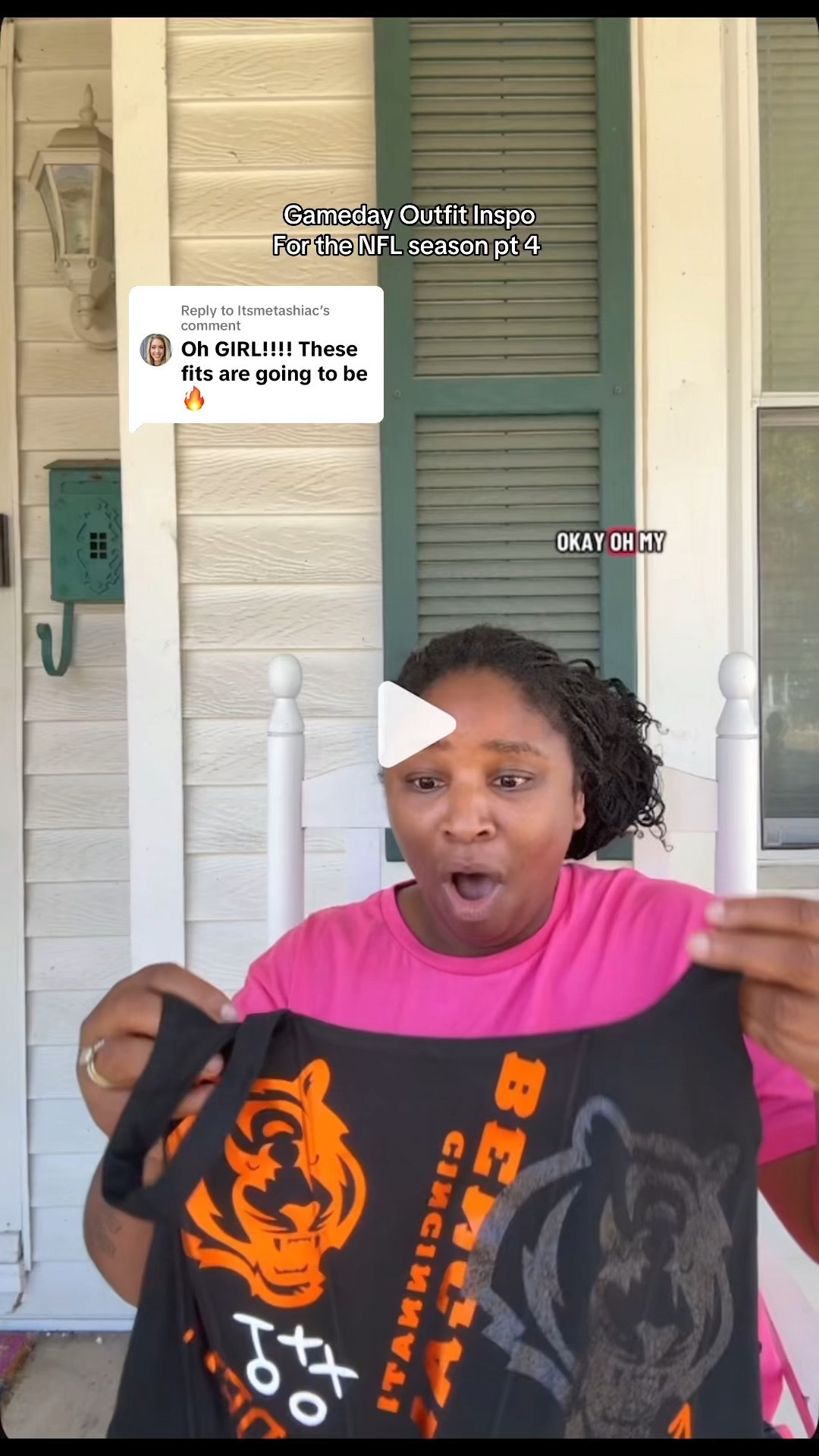 Cincinnati Bengals NFL gameday outfit 