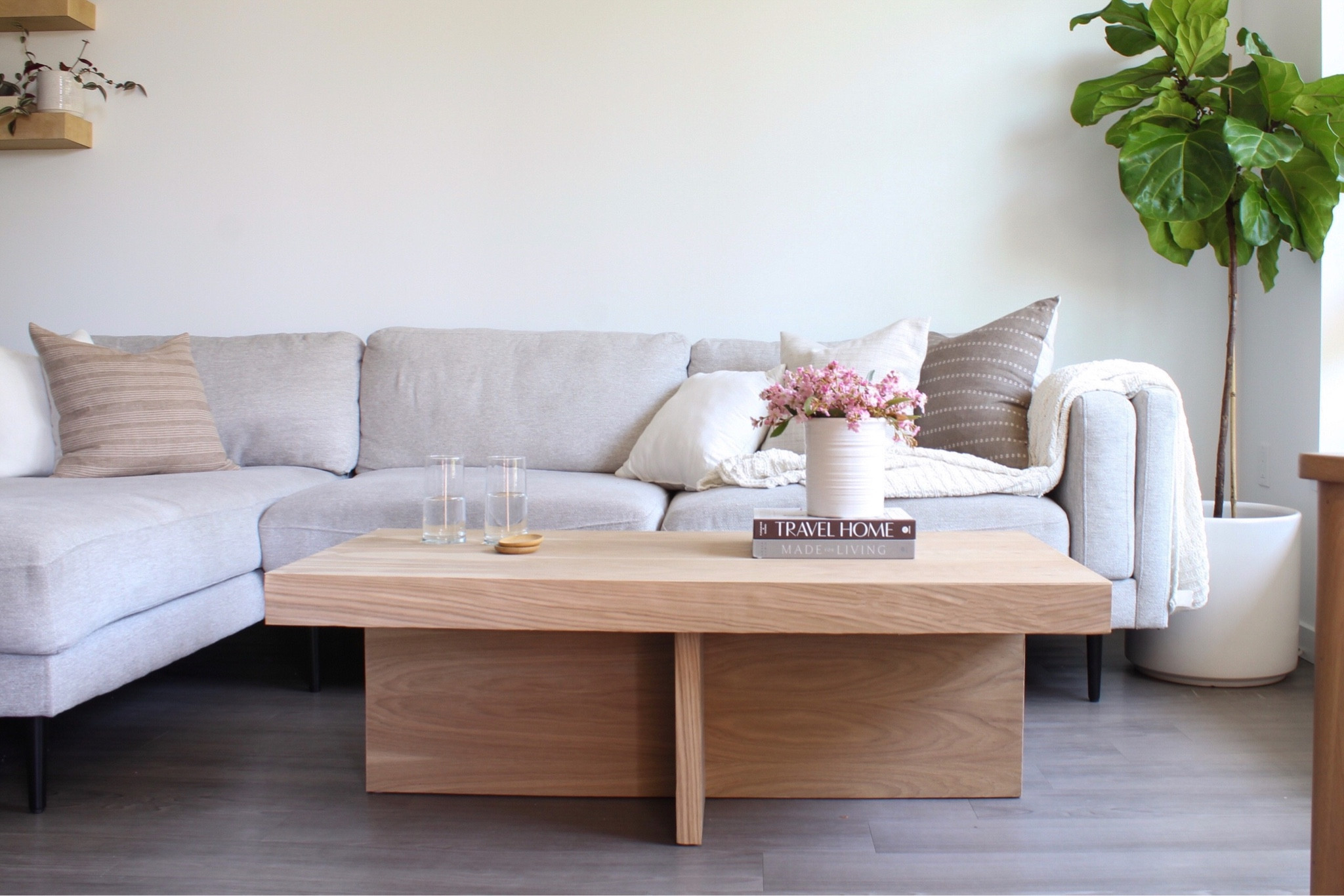 DIY White Oak Coffee Table! 

#LTKhome