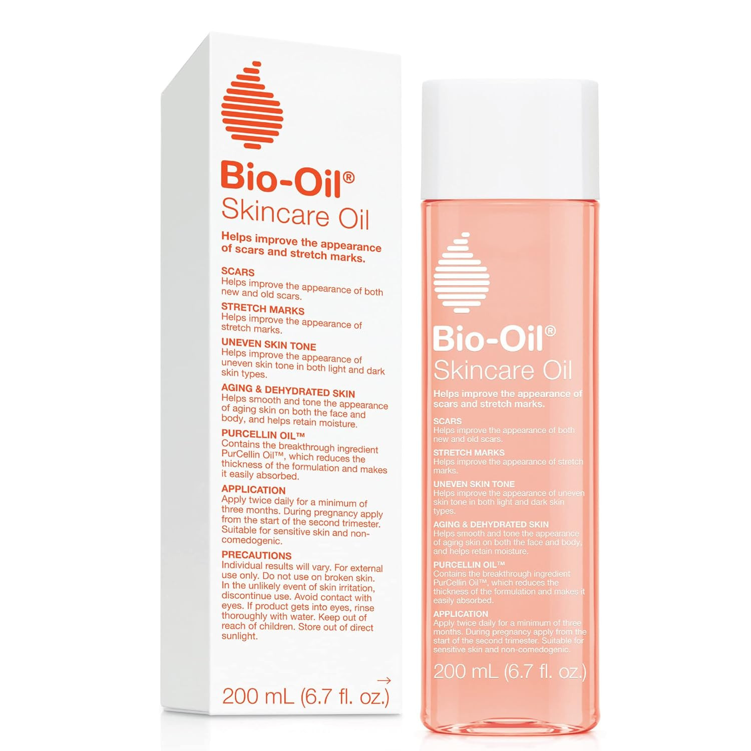 Bio-Oil Skincare Body Oil, Vitamin E Serum for Scars & Stretchmarks, Dermatologist Recommended, A... | Amazon (US)