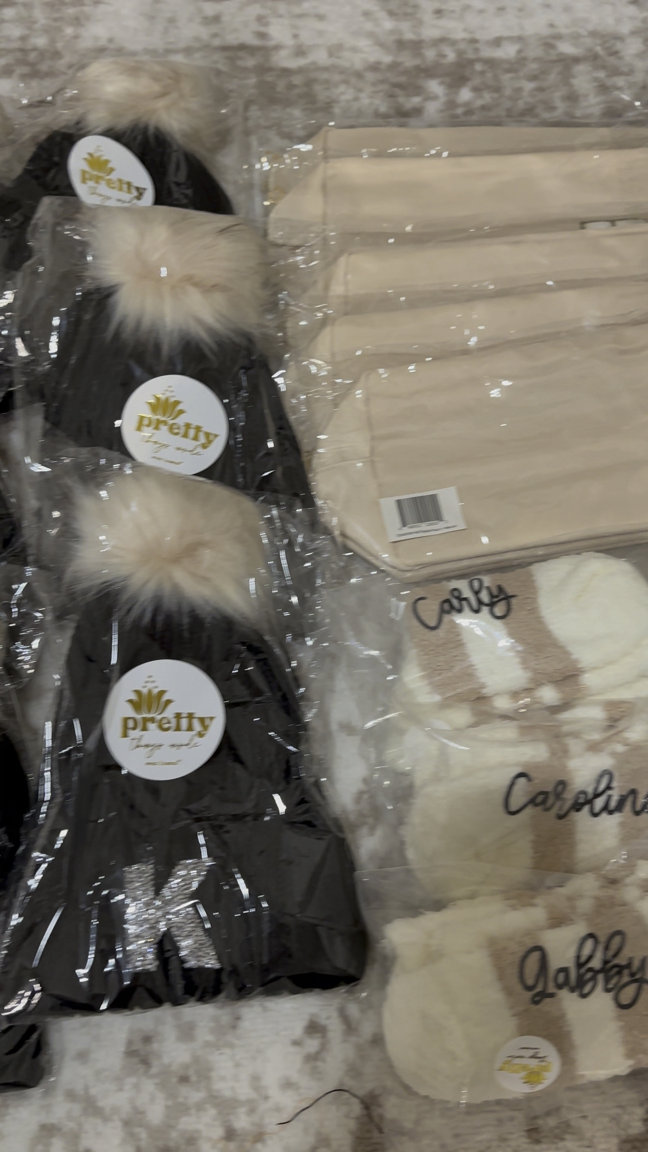 Winter bachelorette party gifts for bridesmaids ❄️💍 

I’m having a Snow in Love themed bachelorette and I got these adorable black monogram beanies, neutral fuzzy socks and monogram makeup bags for my girls.

Bride to be, Mrs. Hat, bride accessories, bachelorette attire, bachelorette hats, bachelorette bridesmaids gifts, bachelorette gifts for bride, bride gifts, bridal gifts, bachelorette party in winter, winter bachelorette themes, wifey sweatshirt, bridesmaids pajamas, bachelorette gifts

#LTKwedding #LTKGiftGuide #LTKfindsunder50