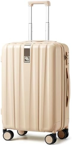 Hanke 20 Inch Carry On Luggage 22x14x9 Airline Approved Lightweight PC Hard Shell Suitcases with ... | Amazon (US)