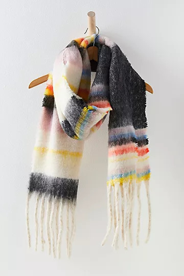 Skye Stripe Fringe Scarf | Free People (Global - UK&FR Excluded)