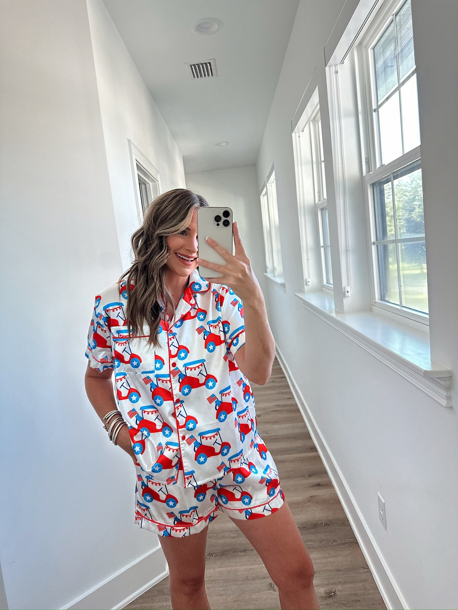 Super cute patriotic pajamas from Amazon. So comfortable with such an adorable pattern. Perfect for a July 4th night in! In a medium.

Amazon, shop dandy, patriotic, vacation outfit

#LTKFindsUnder50 #LTKSummerEdit #LTKStyleTip
